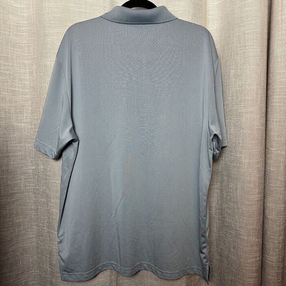 2/$30 PGA Tour Short Sleeve Polo Shirt Mens XL Gray Golf Athleisure Preppy - Picture 3 of 10